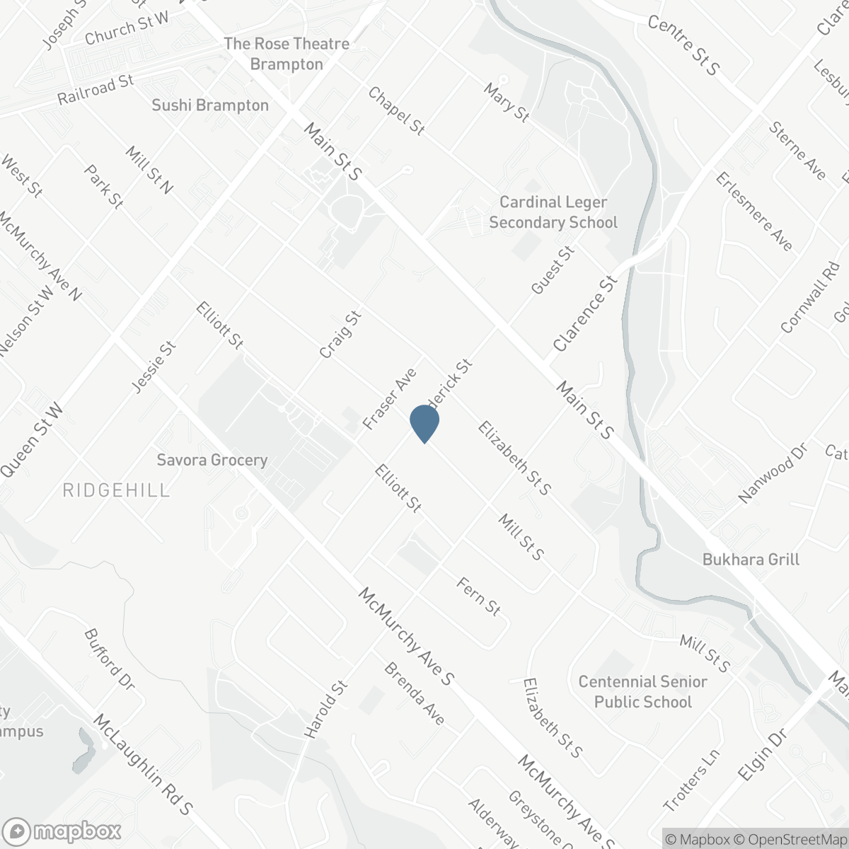 100 MILL STREET S, Brampton, Ontario L6Y 1T3